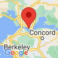 Map of Benicia, CA US